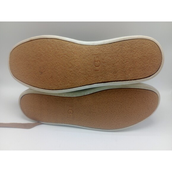 UGG Chestnut Leather High Top Lace Up Zipper Boots 1019716 Womens Sz 8 - Picture 12 of 12